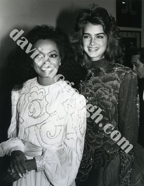 Diana Ross and Brooke Shields 1982, NY...jpg